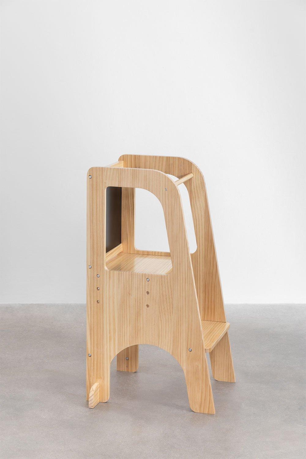 Sklum Pine Wood Learning Tower Sendoa Kids