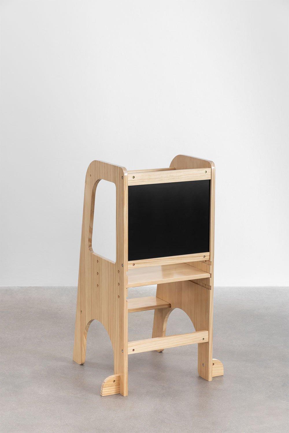 Sklum Pine Wood Learning Tower Sendoa Kids