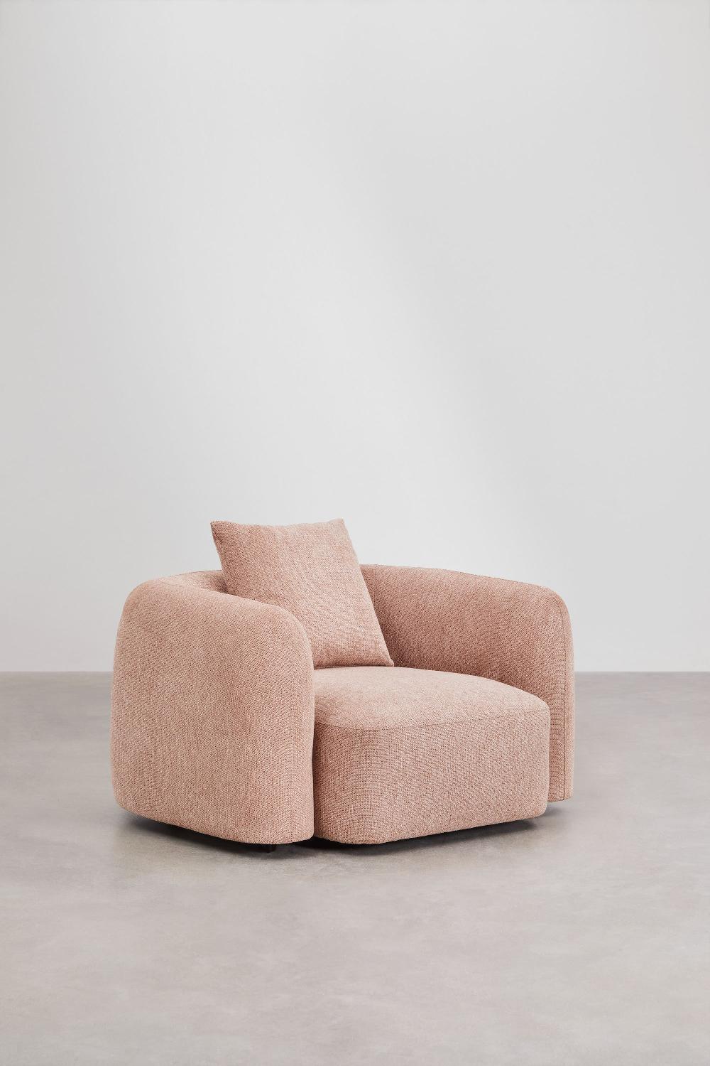 Sklum Poltrona In Ciniglia Coco