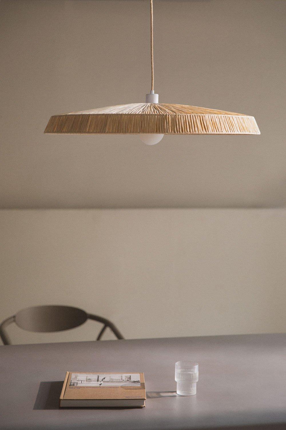 sklum Raffia Plafondlamp Velcko