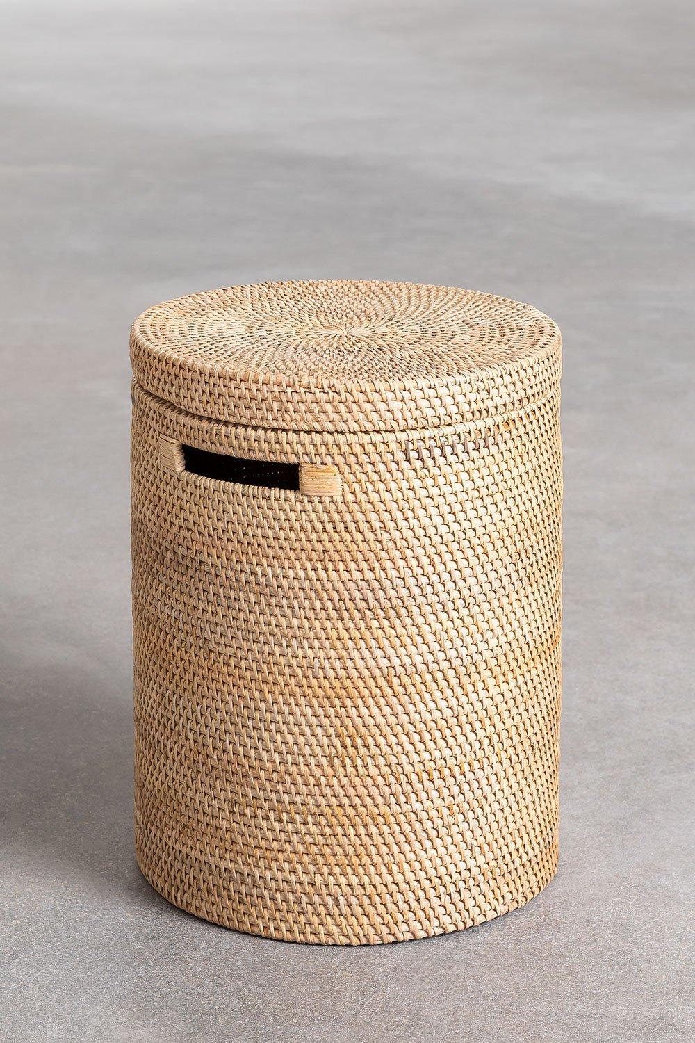 Sklum Rattan Laundry Basket Guacui