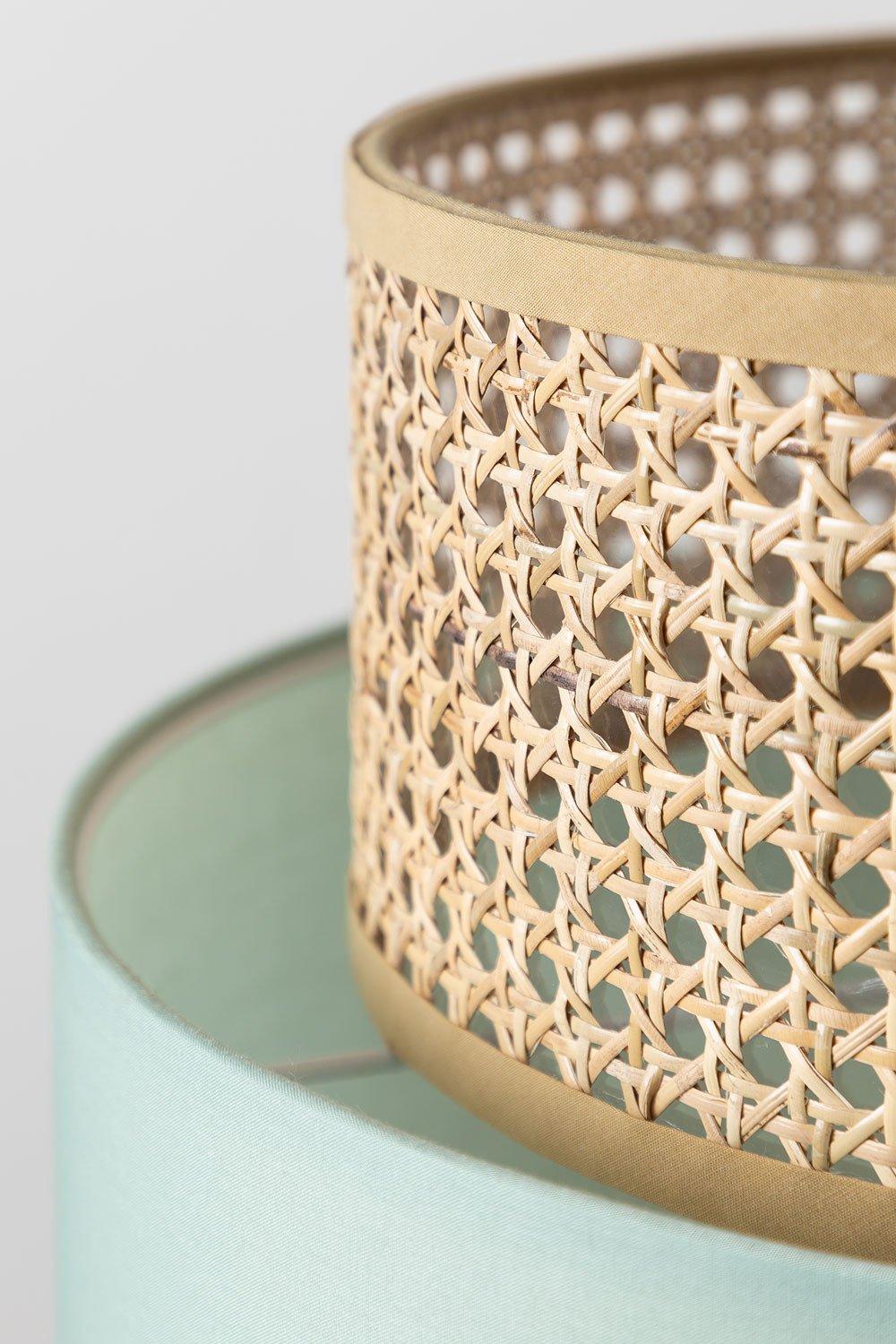 Sklum Rattanowa Lampa Sufitowa Satu