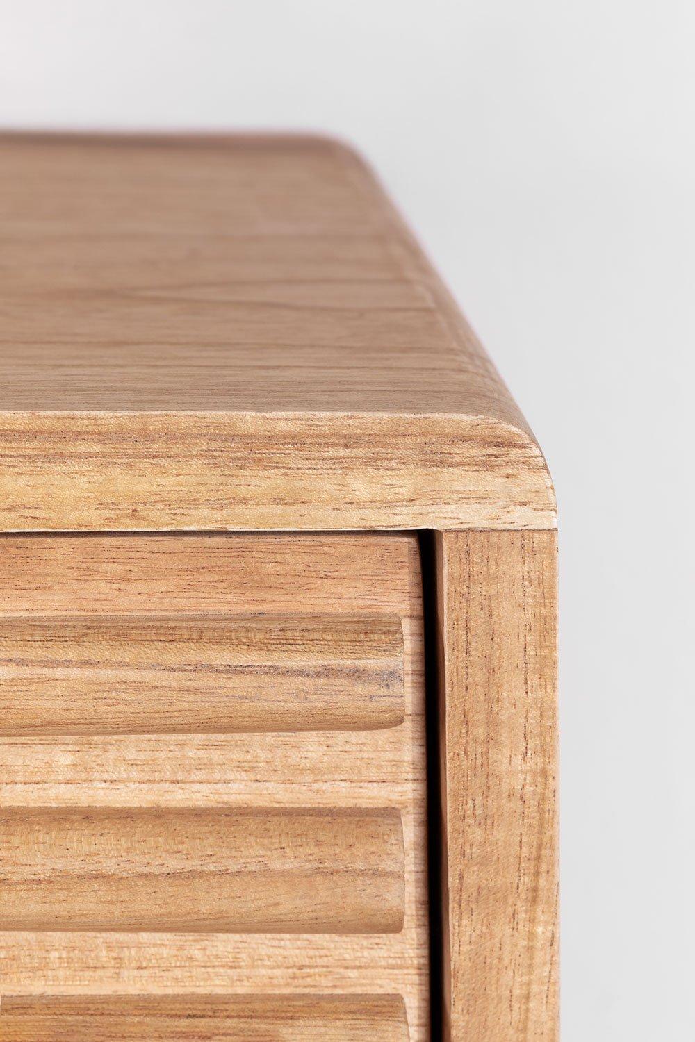 Sklum Recibidor Flotante En Madera Deleyna