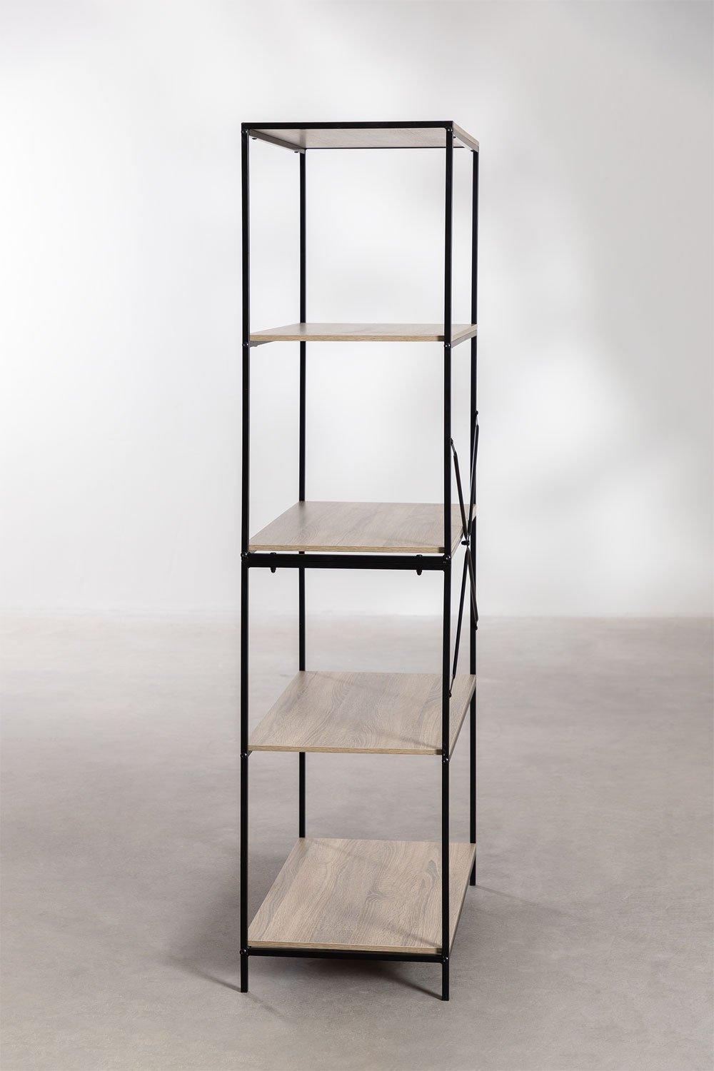 Sklum Regal Z Drewna I Metalu Baxter