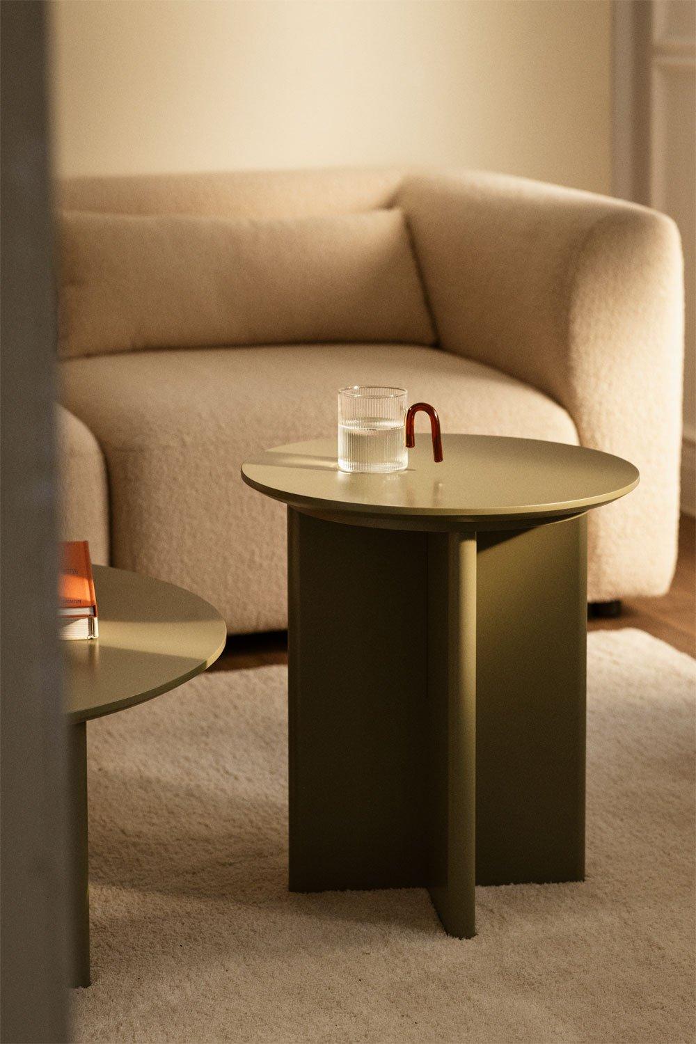 sklum Ronde bijzettafel Ø45 cm in MDF Saonara