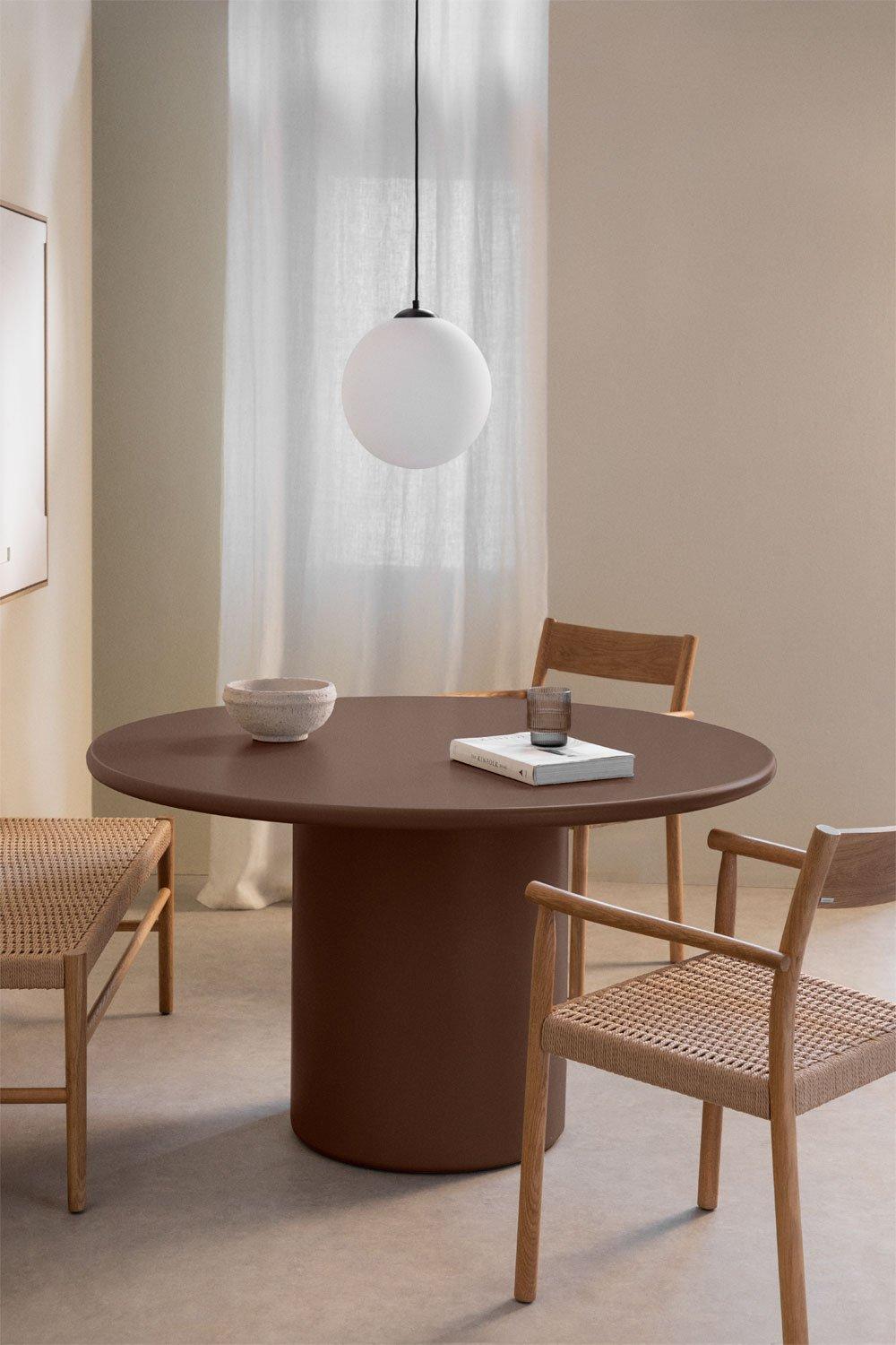sklum Round dining table in MDF (Ø130 cm) Rodeo