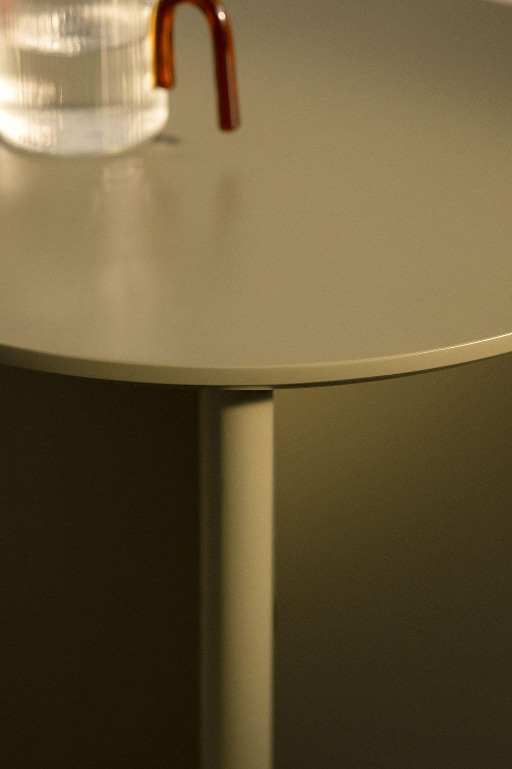 Sklum Round Side Table Ø45 Cm In MDF Saonara