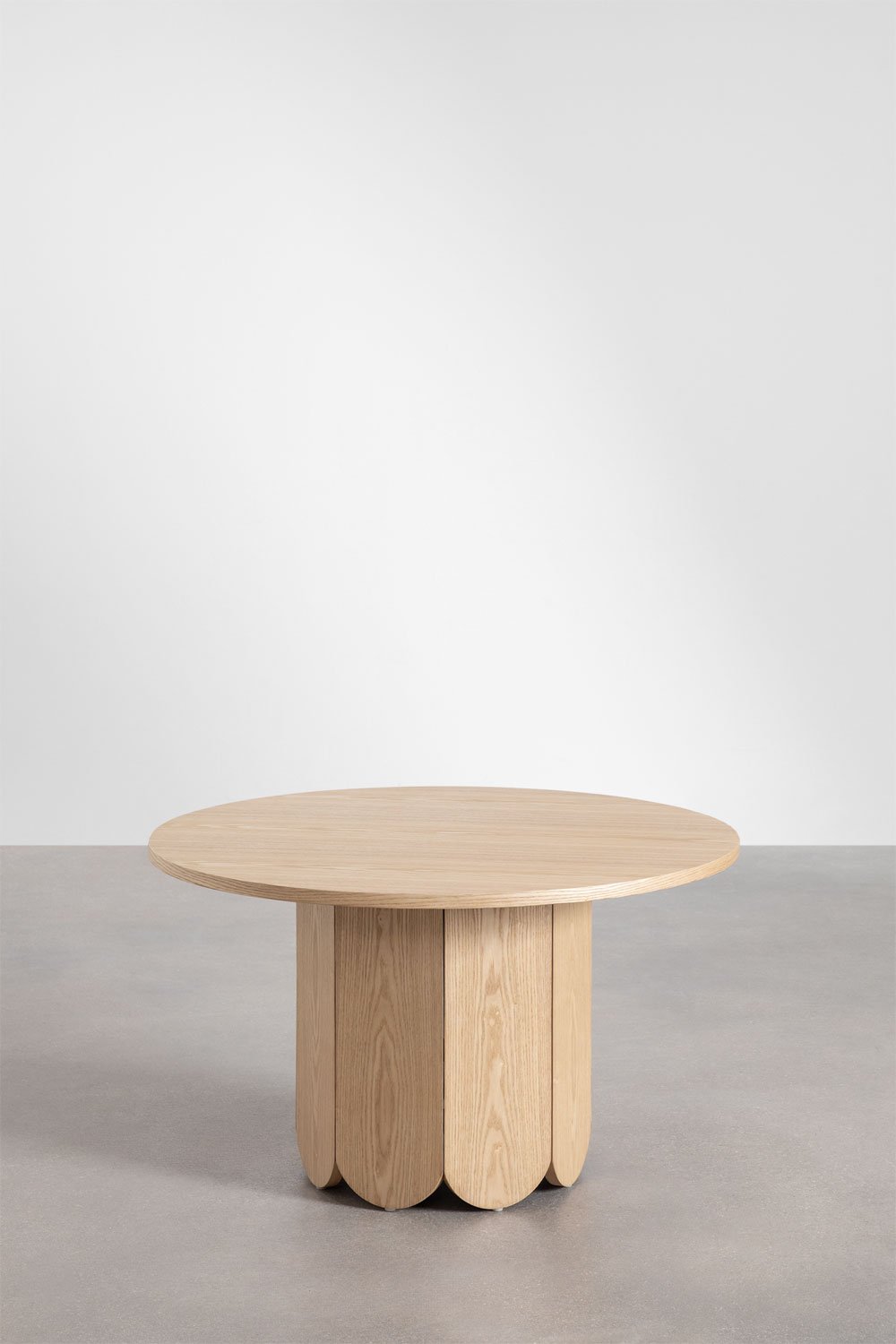 Sklum Runder Couchtisch Aus Holz (Ø80 Cm) Vinesey