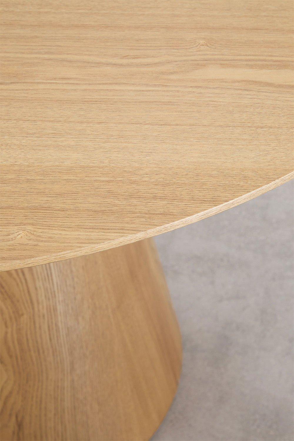 Sklum Runder Esstisch Aus Holz (Ø120 Cm) Aura