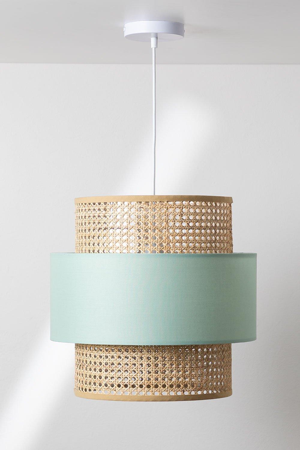 sklum Satu rattan ceiling lamp