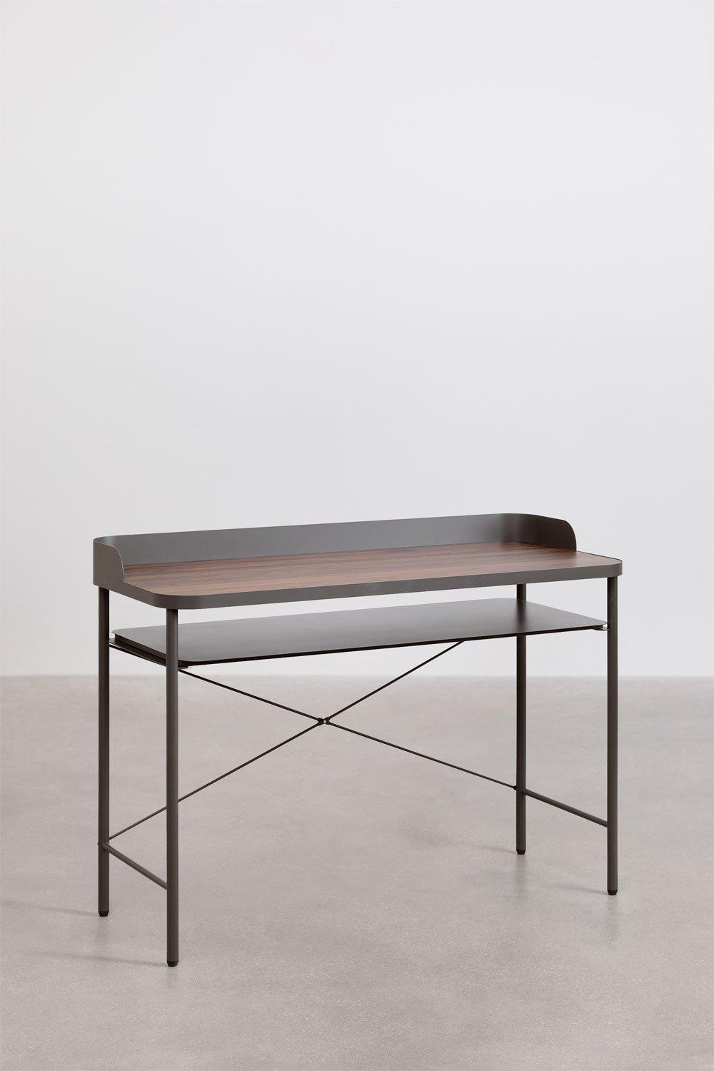 Sklum Secretária Em MDF E Metal Kerobert