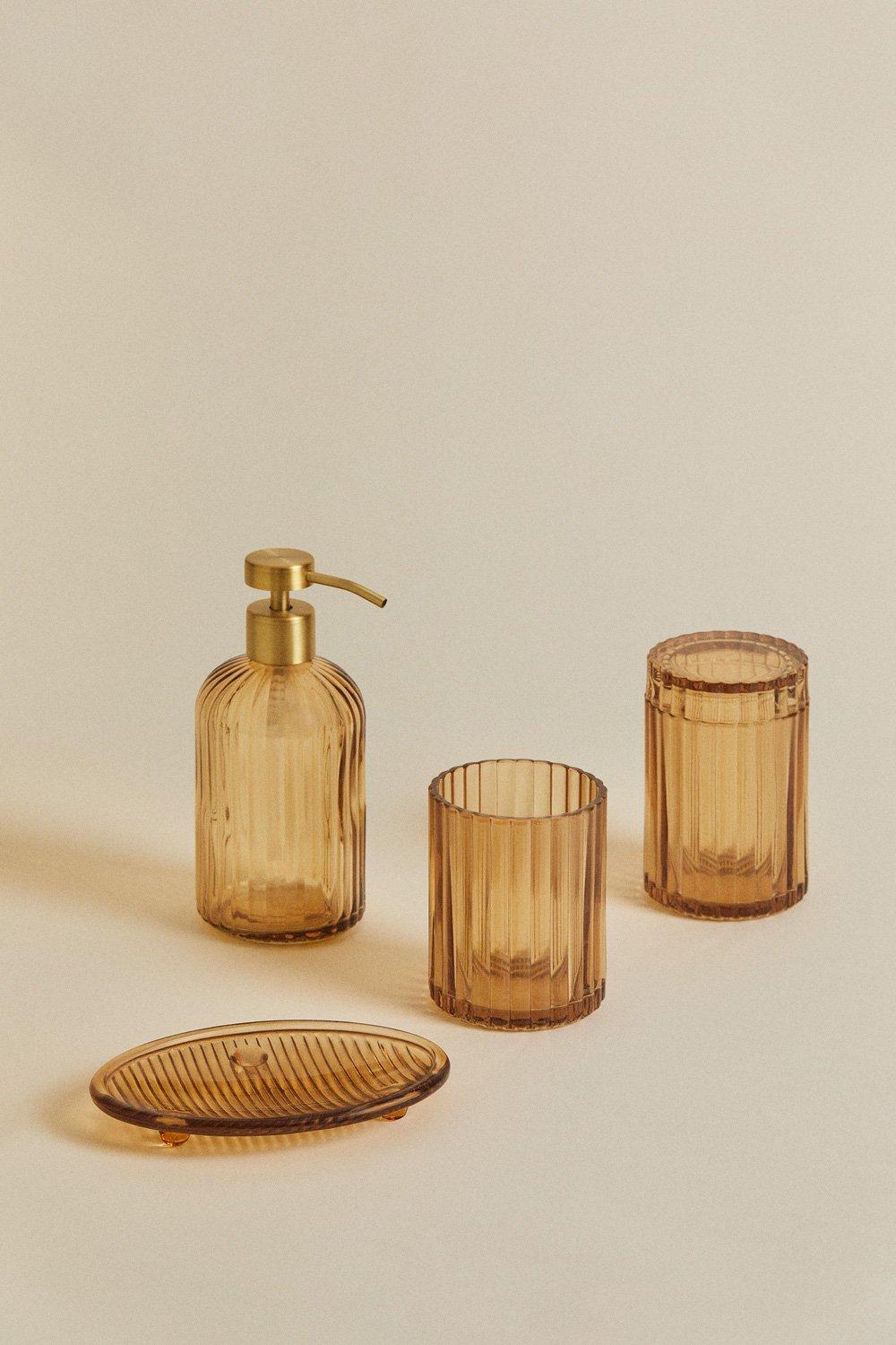 Sklum Set Da Bagno In Vetro Gariel