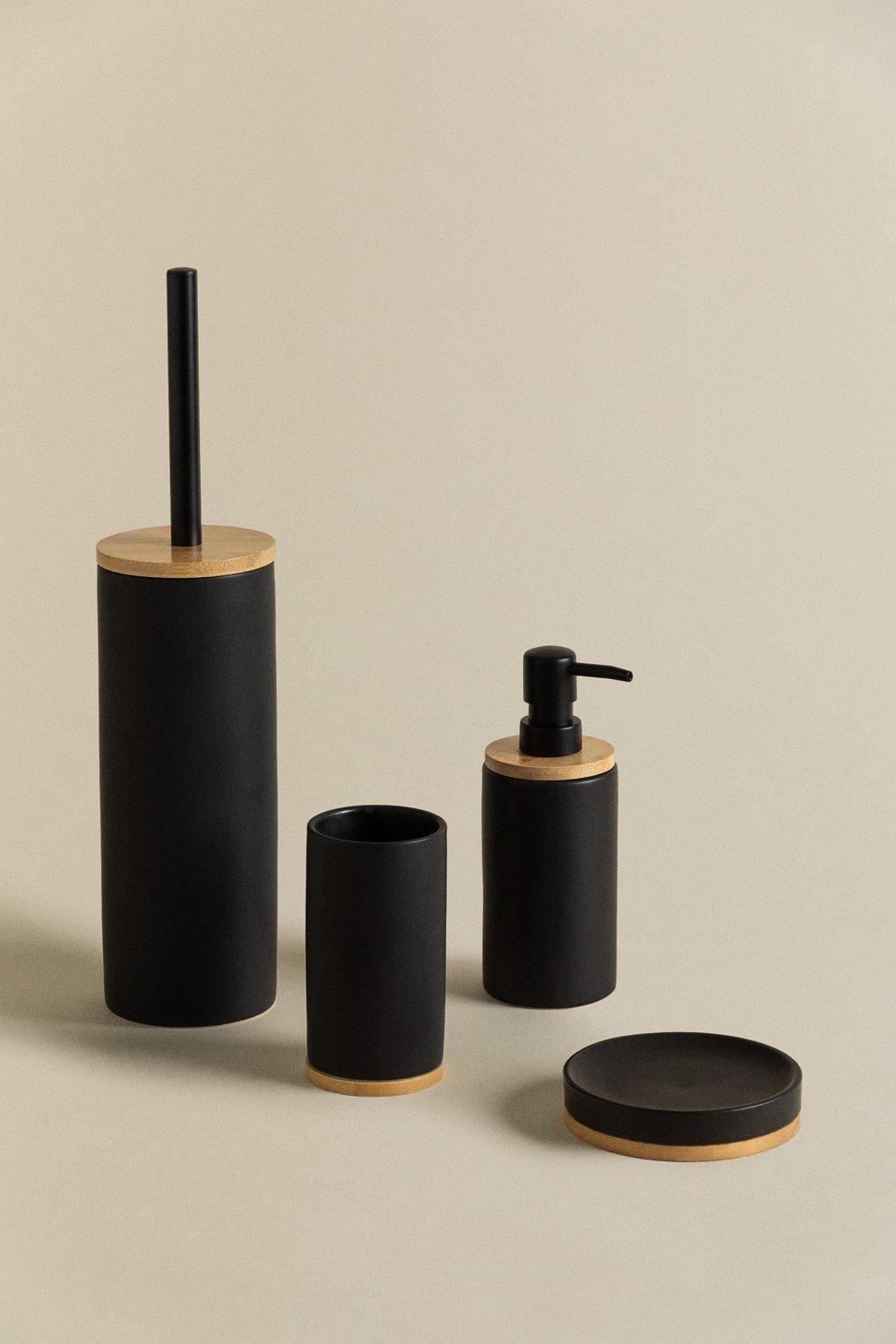 Sklum Set De Baño En Bambú Elvan