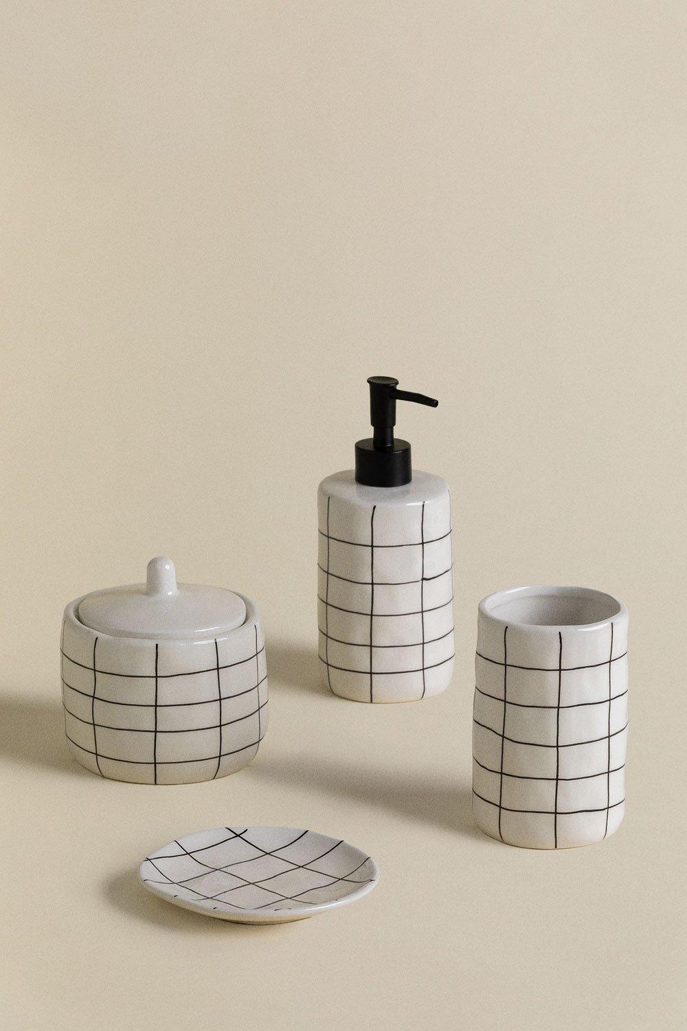 Sklum Set De Baño En Gres Yolven