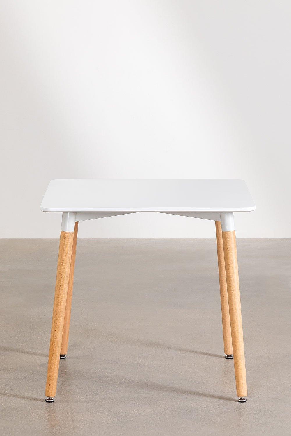 Sklum Set De Mesa Royal (80x80) Y 4 Sillas Royal