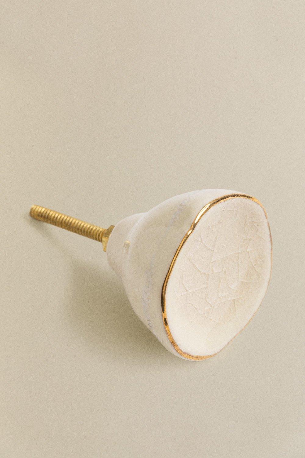 Sklum Set Di 2 Pomelli In Ceramica Jones