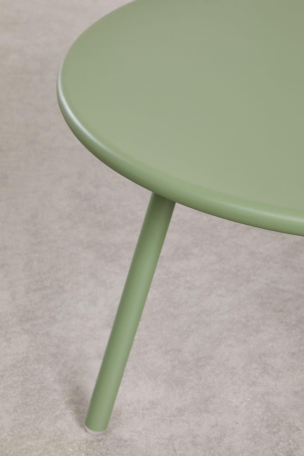 Sklum Set Of 2 Aradina Iron Garden Side Tables