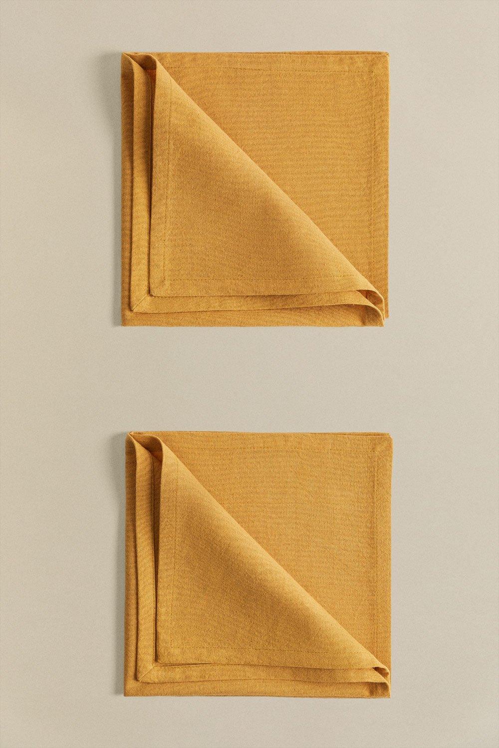 Sklum Set Of 2 Cotton Napkins Elixe