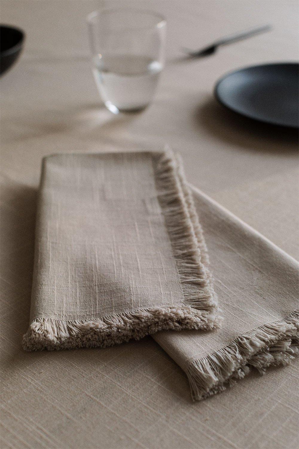 sklum Set of 2 Cotton Napkins Nedeliya