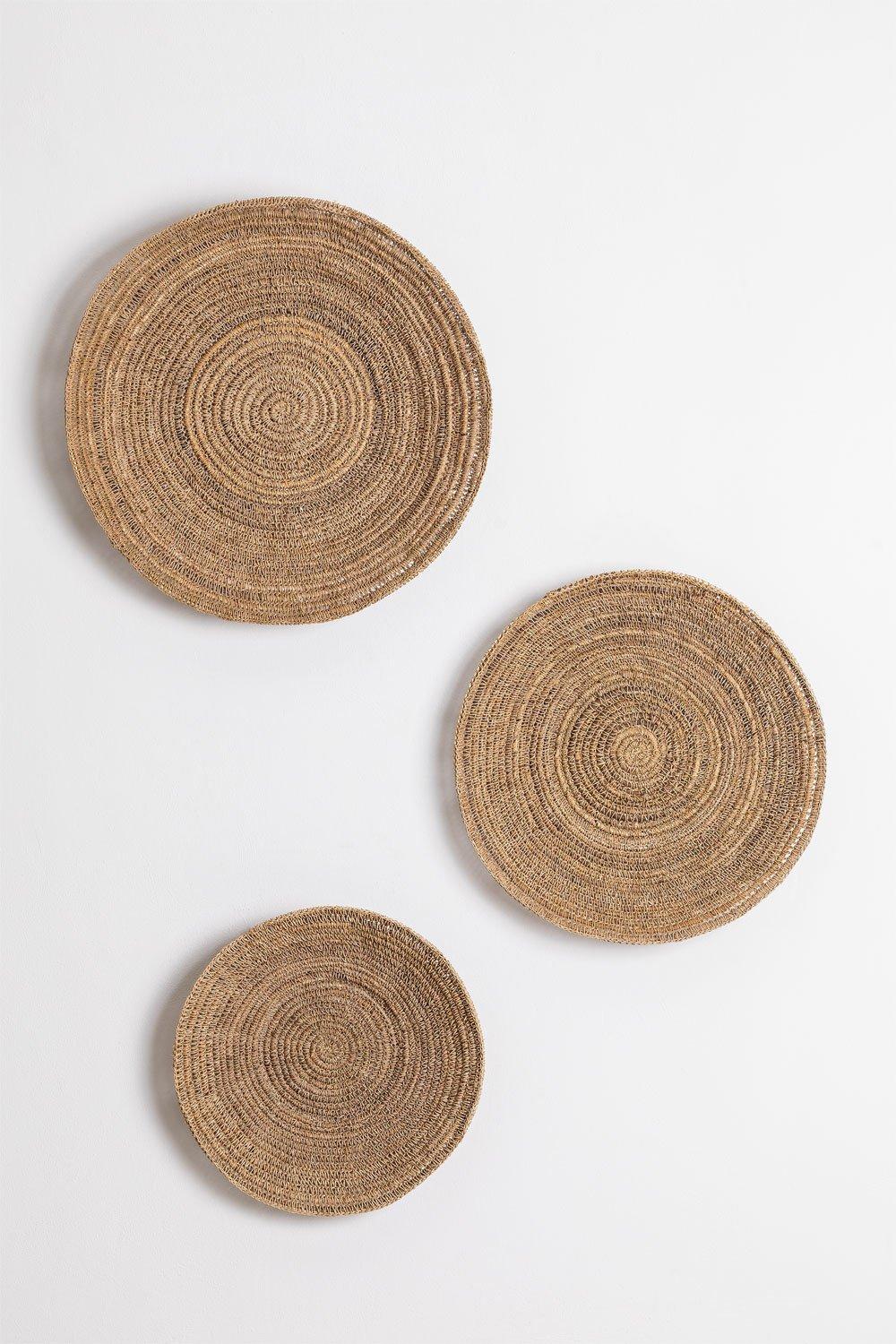 Sklum Set Of 3 Decorative Plates Junin