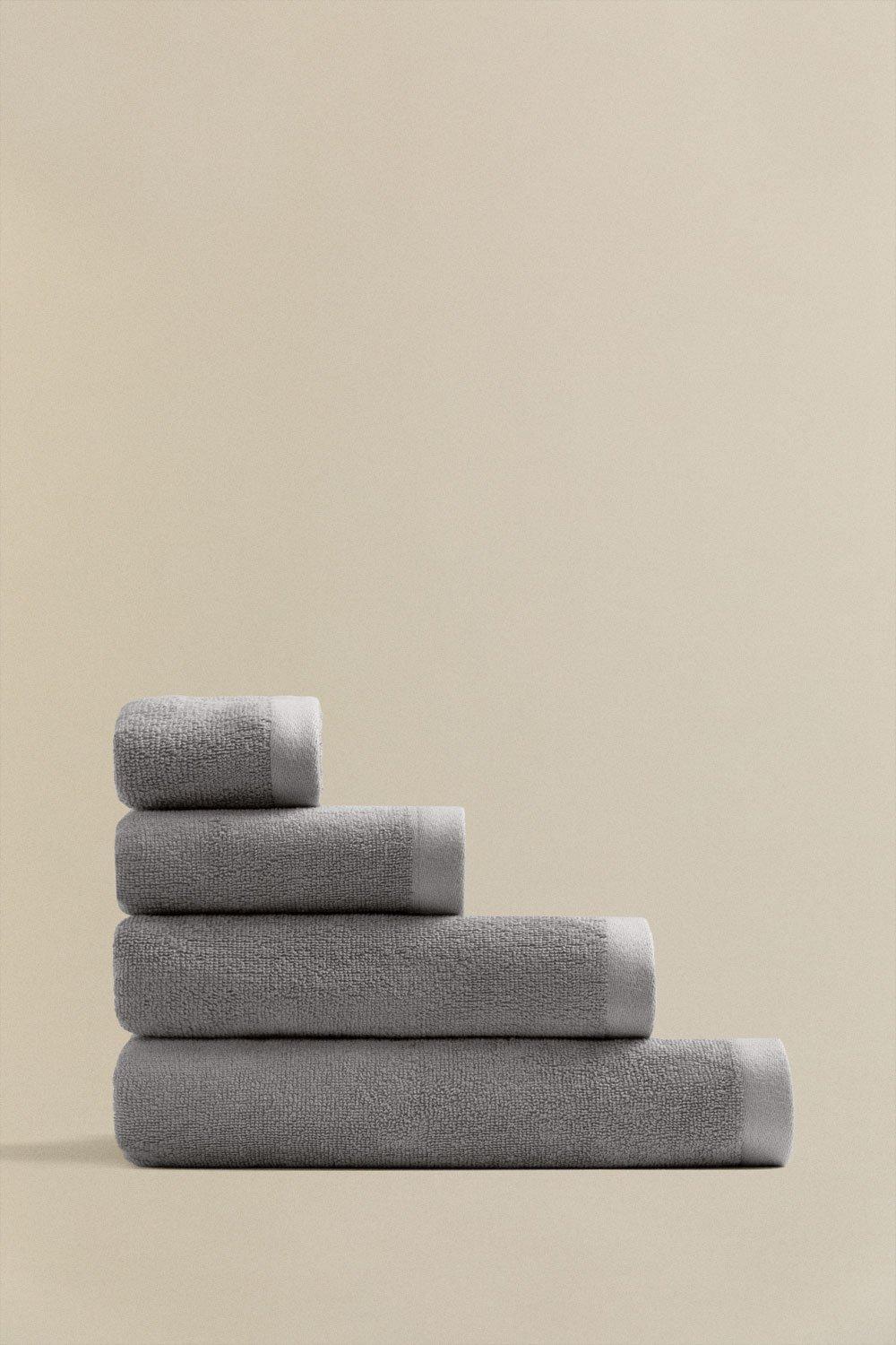 Sklum Set Of 4 Nerolit Cotton Towels