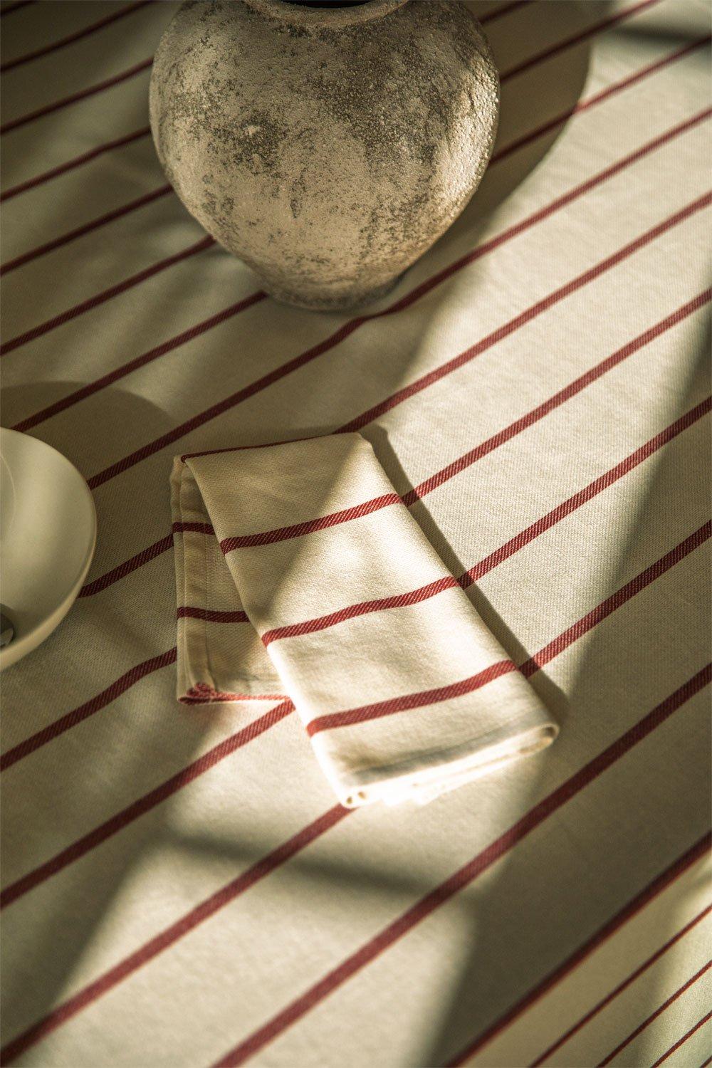 sklum Set van 2 katoenen Gracilis-servetten