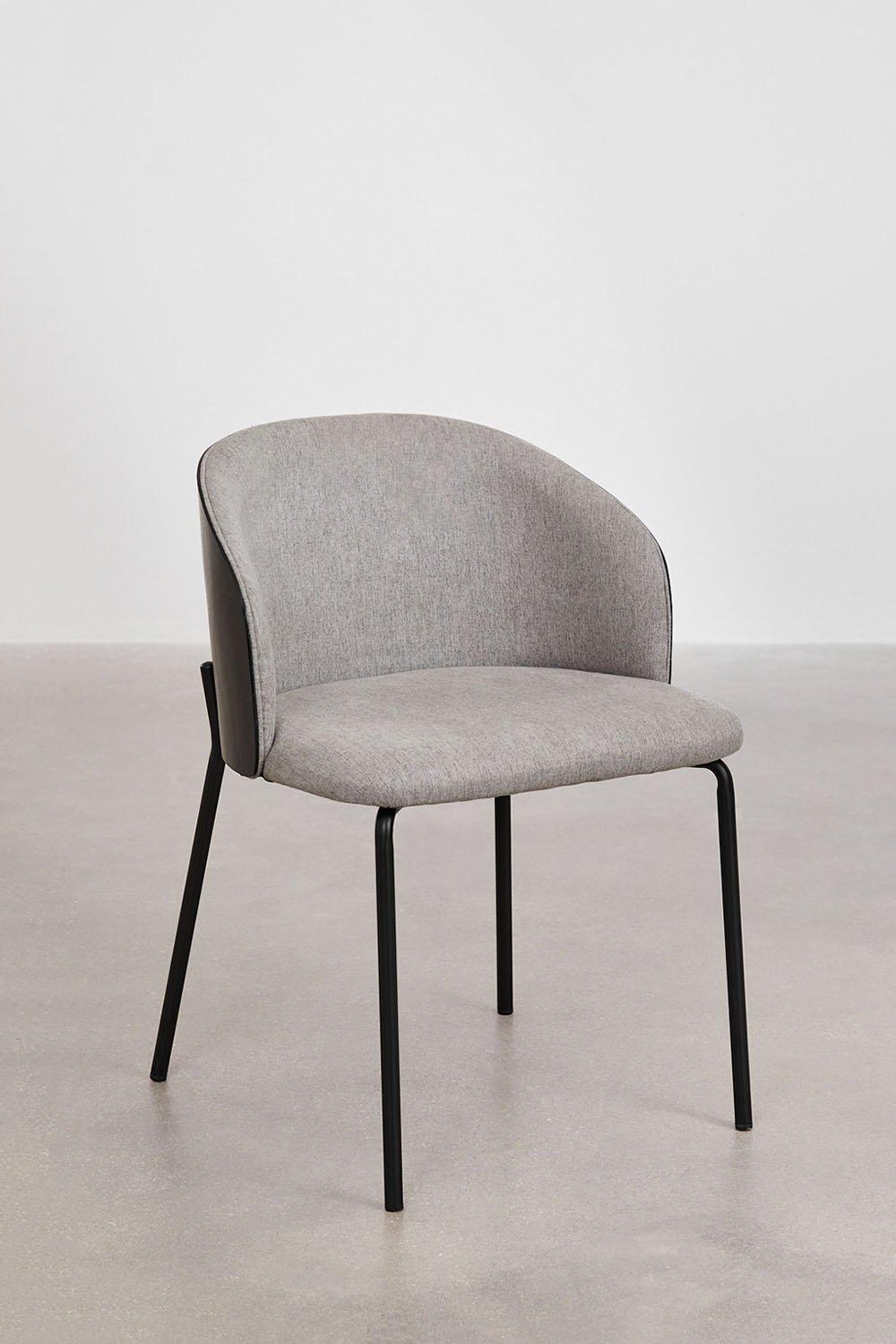 Sklum Silla De Comedor En Madera Tapizada Amieva