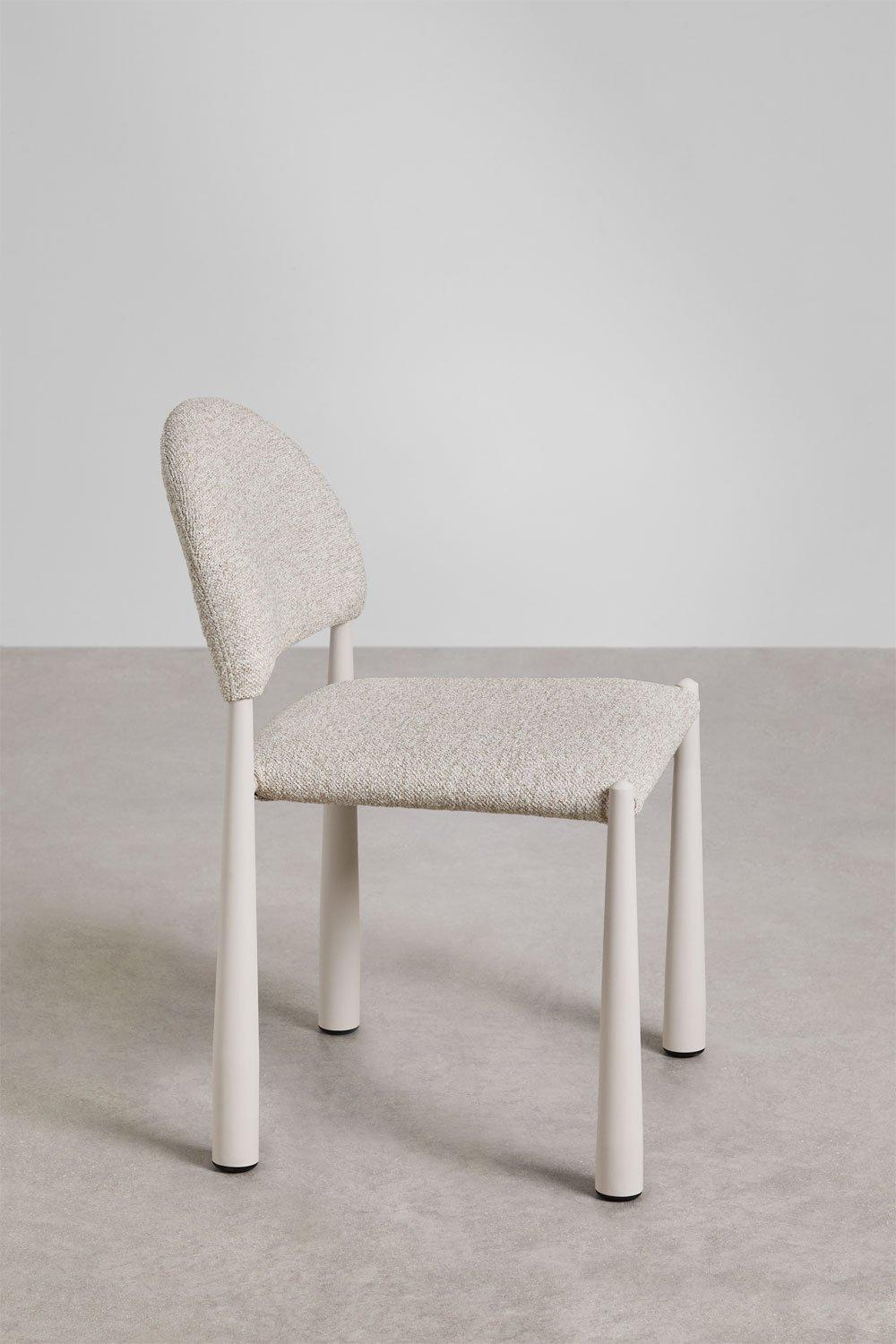 Sklum Silla De Comedor En Tela Bouclé Nagore