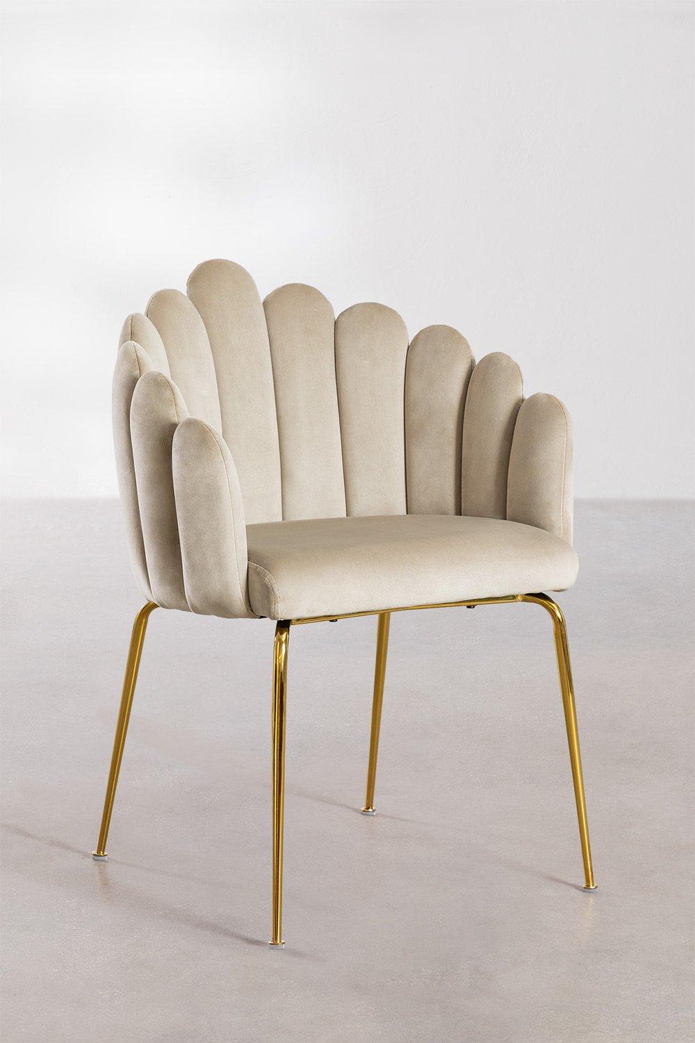 Sklum Silla De Comedor En Terciopelo Markina