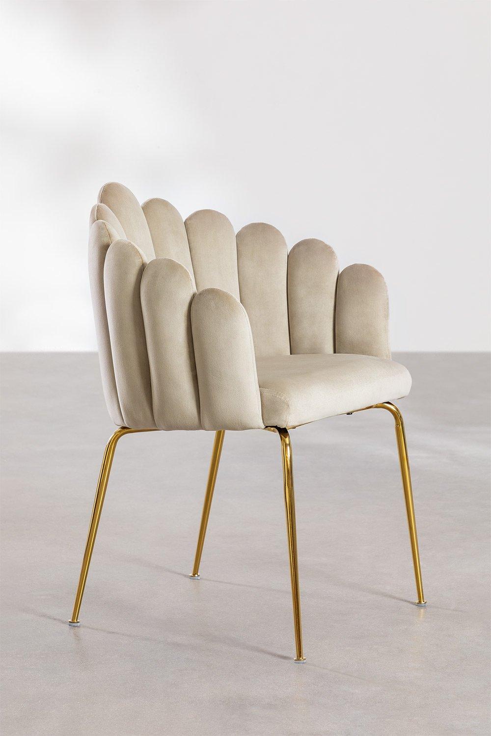 Sklum Silla De Comedor En Terciopelo Markina