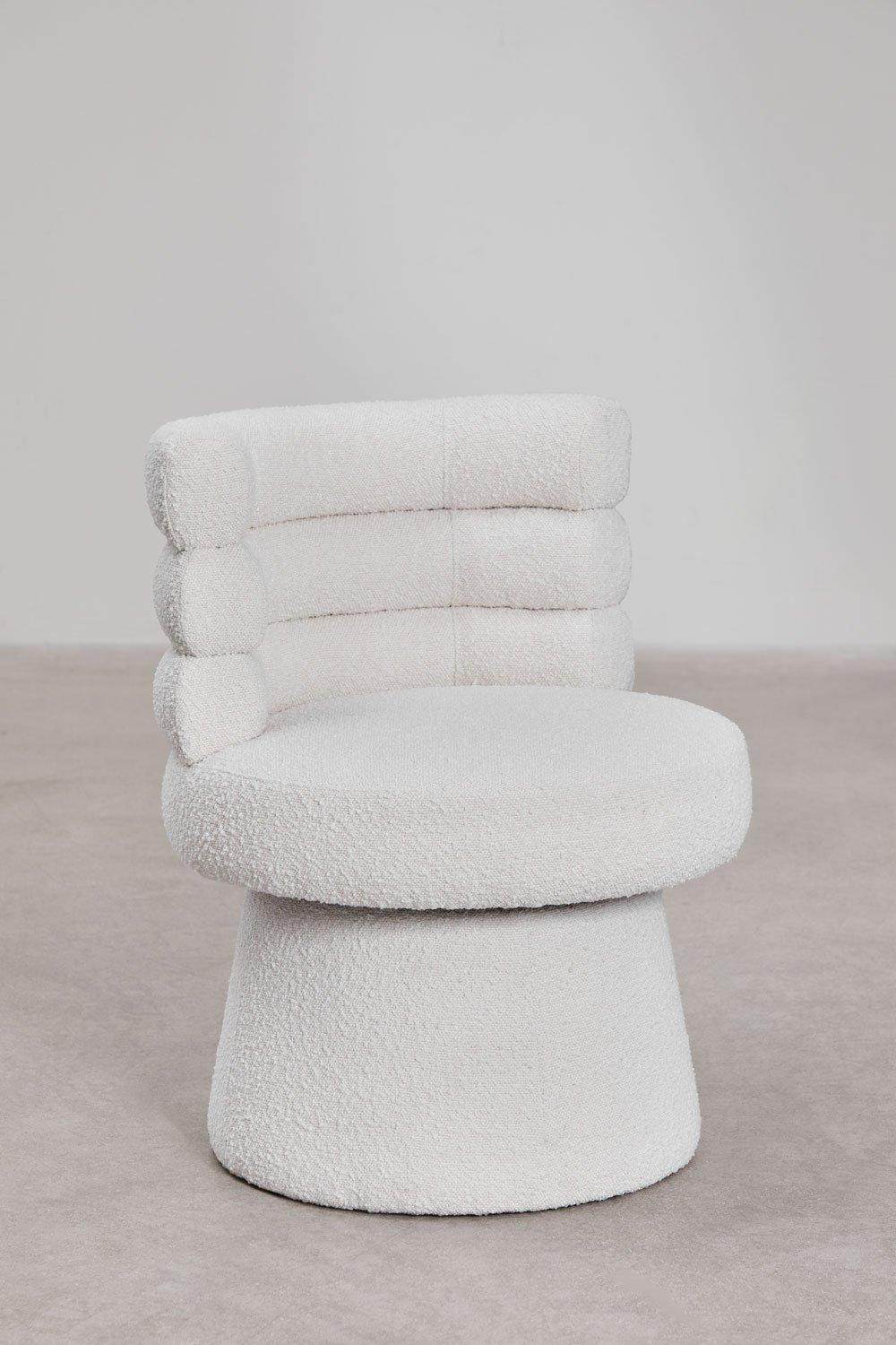 sklum Silla de comedor giratoria tapizada Protea
