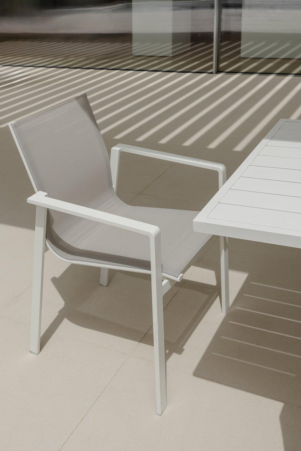 sklum Silla de Jardín Apilable Eika