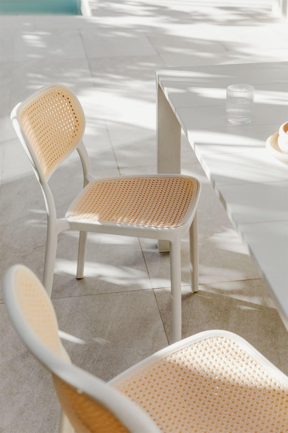 sklum Silla de Jardín Apilable Omara