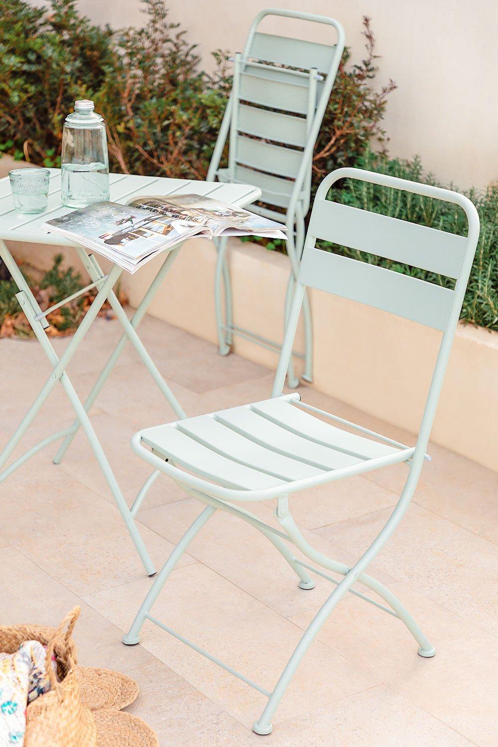 sklum Silla de jardín plegable Janti