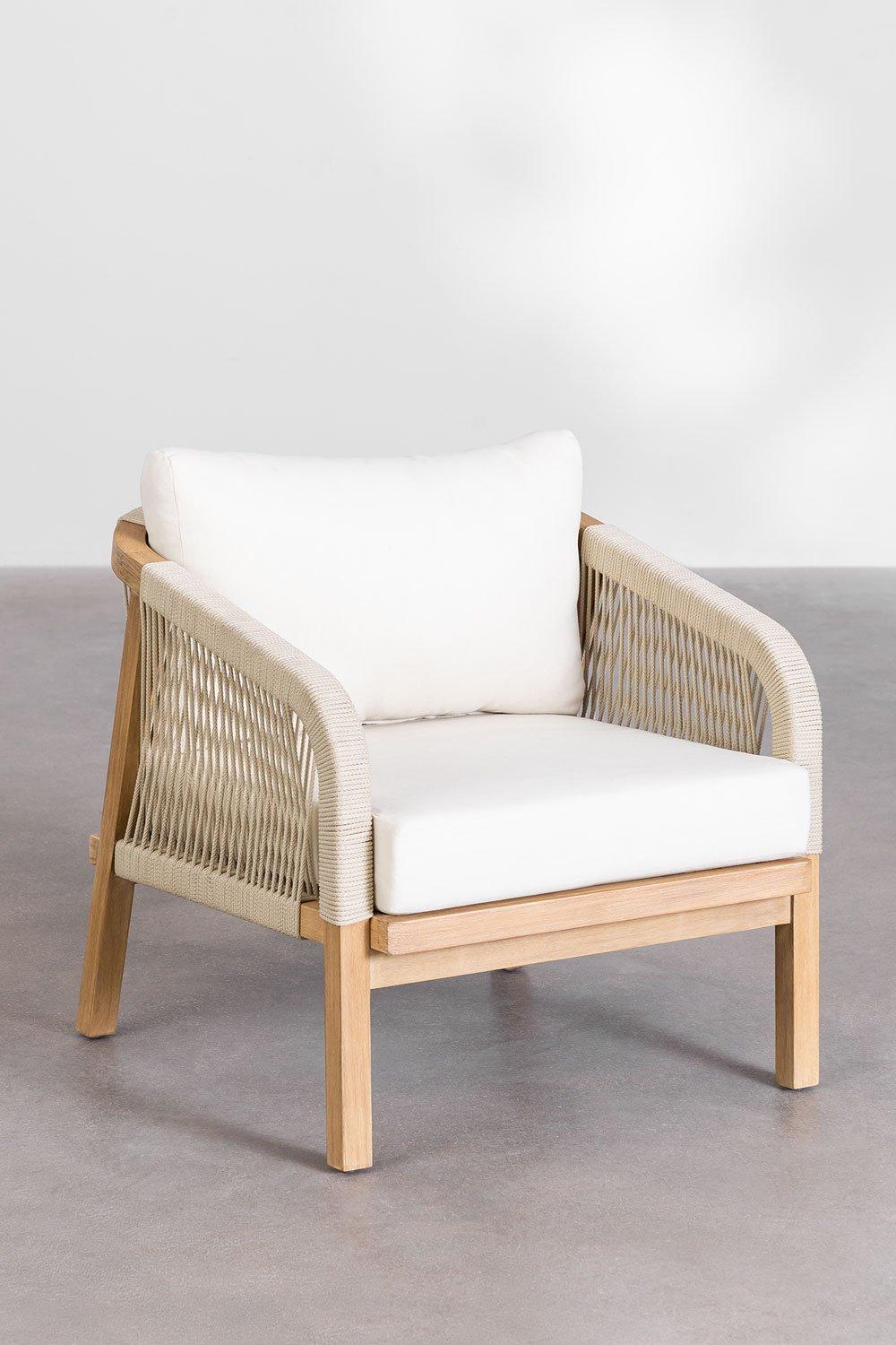 Sklum Sillón De Jardín En Madera De Acacia Dubai