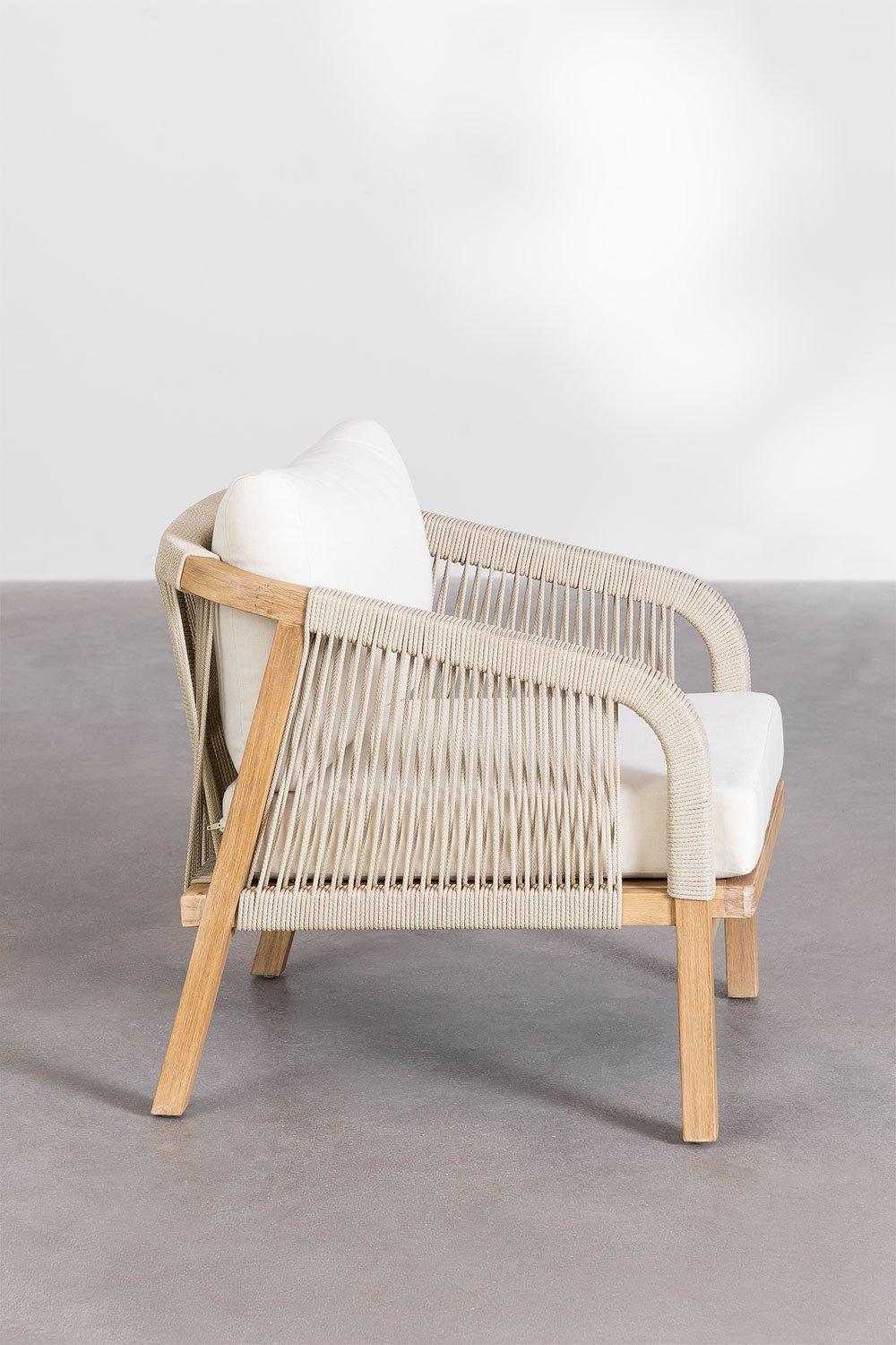 Sklum Sillón De Jardín En Madera De Acacia Dubai
