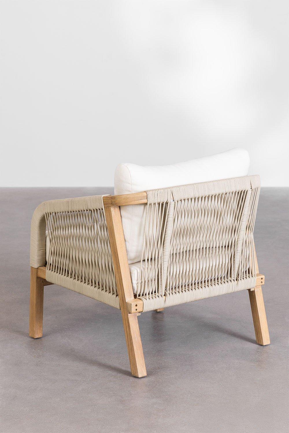 Sklum Sillón De Jardín En Madera De Acacia Dubai