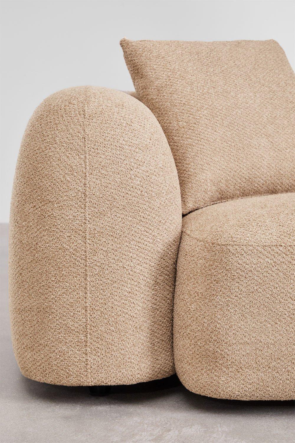 Sklum Sofá 2 Lugares Em Chenille Coco