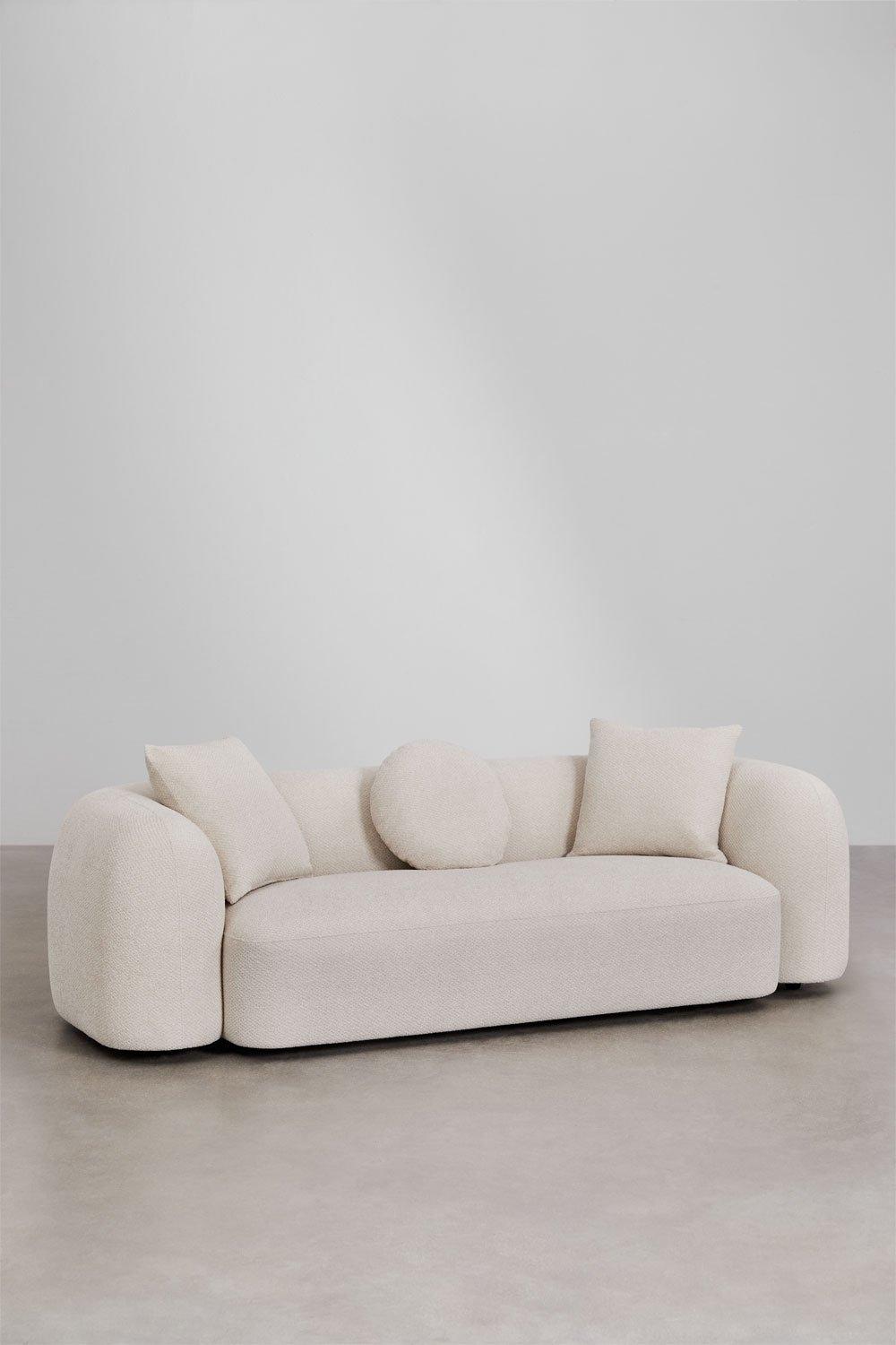 Sklum Sofá De 3 Lugares Em Chenille Coco