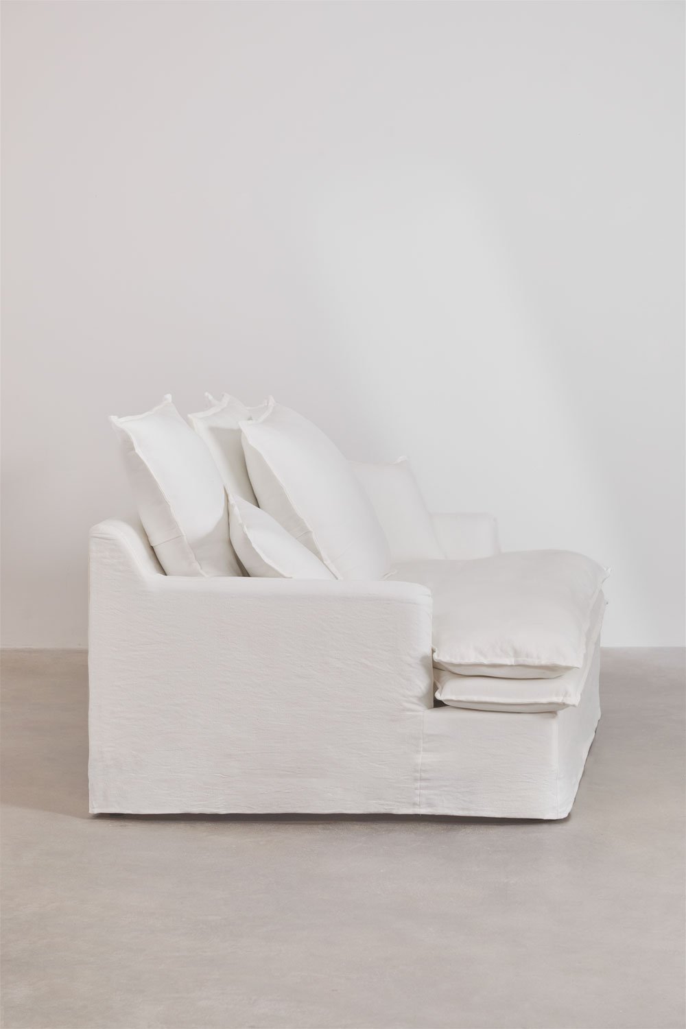 Sklum Sofá En Lino Y Algodón Lounge Grace