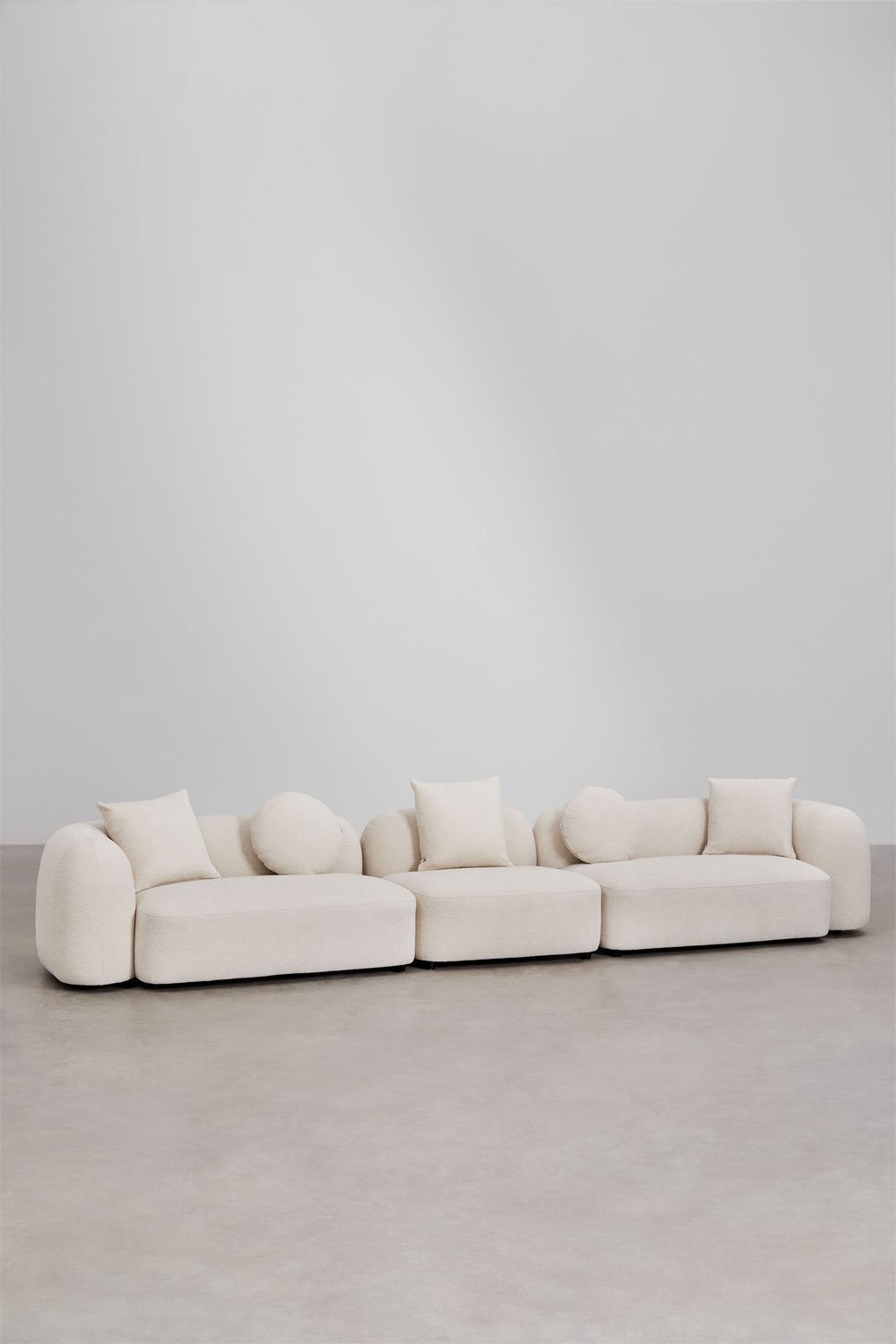 Sklum Sofá Modular De 3 Piezas En Chenilla Coco