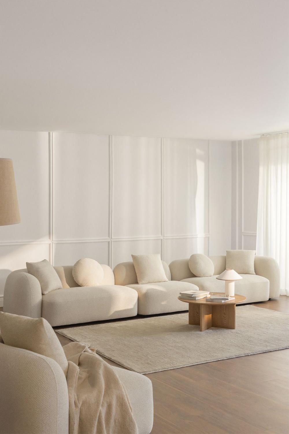 sklum Sofá modular de 3 piezas en chenilla Coco