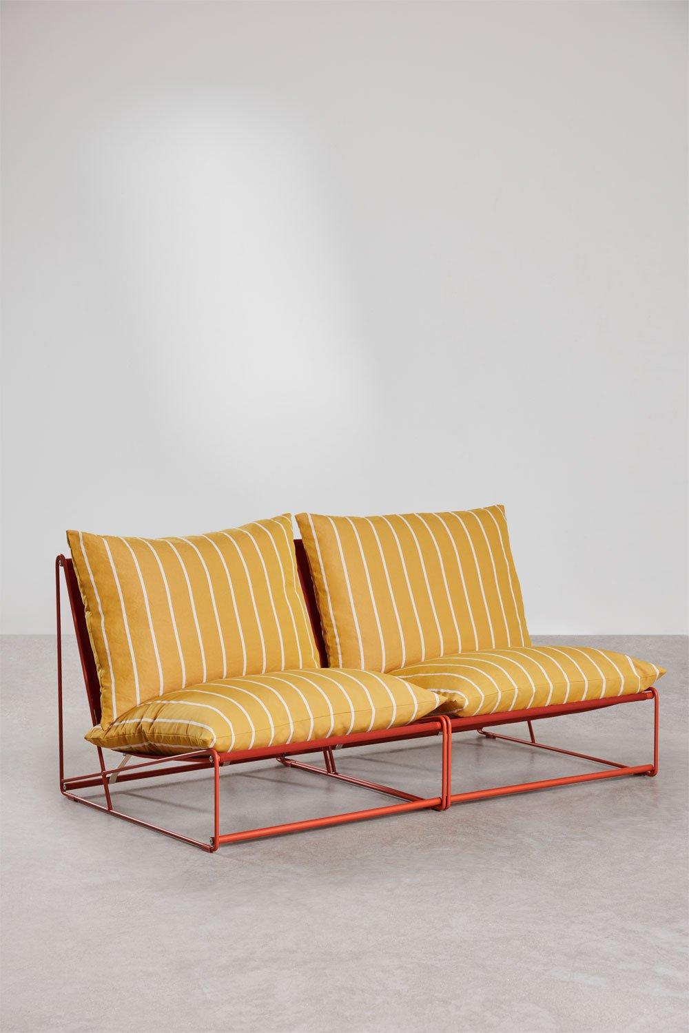 Sklum Sofá Modular De Jardín De 2 Piezas Amaro