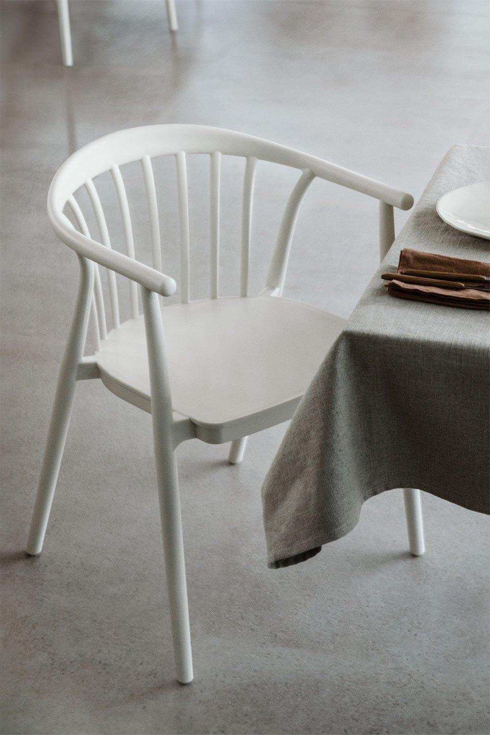 sklum Stackable dining chair with armrests Ivor