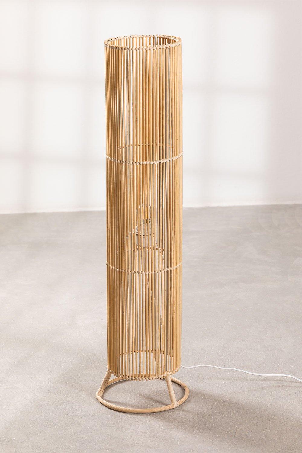Sklum Stehlampe Aus Rattan Nuwas