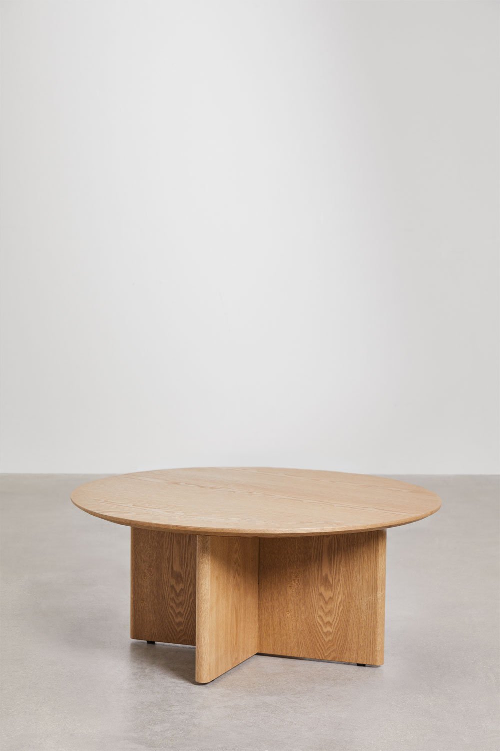 Sklum Table Basse Ronde En MDF (Ø80 Cm) Saonara