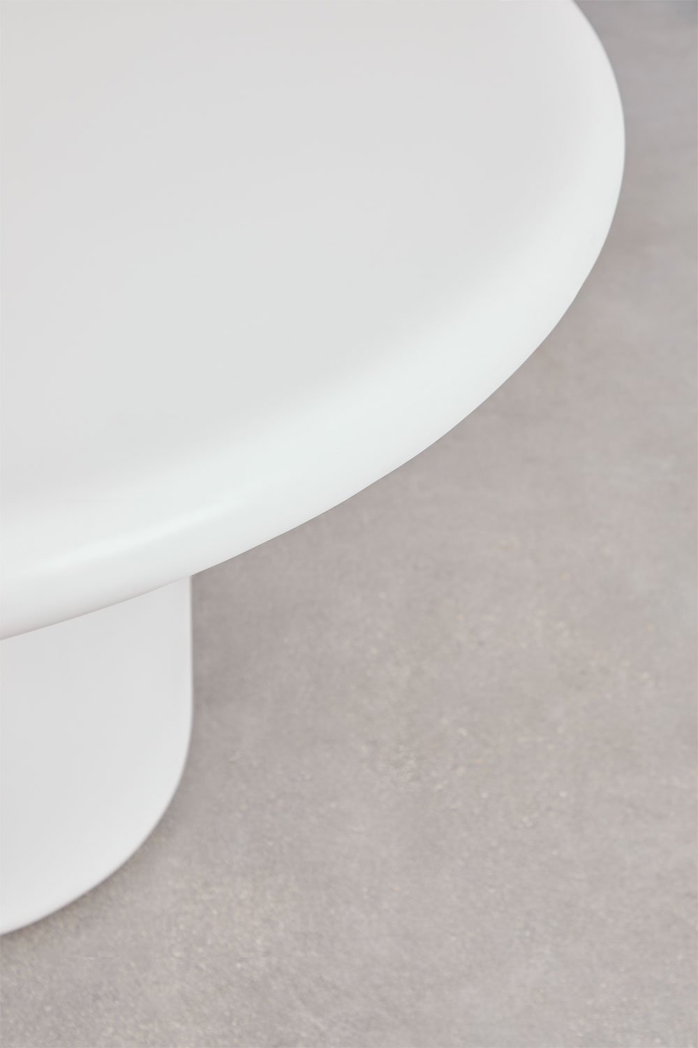 Sklum Table De Jardin Ronde En Ciment Namara