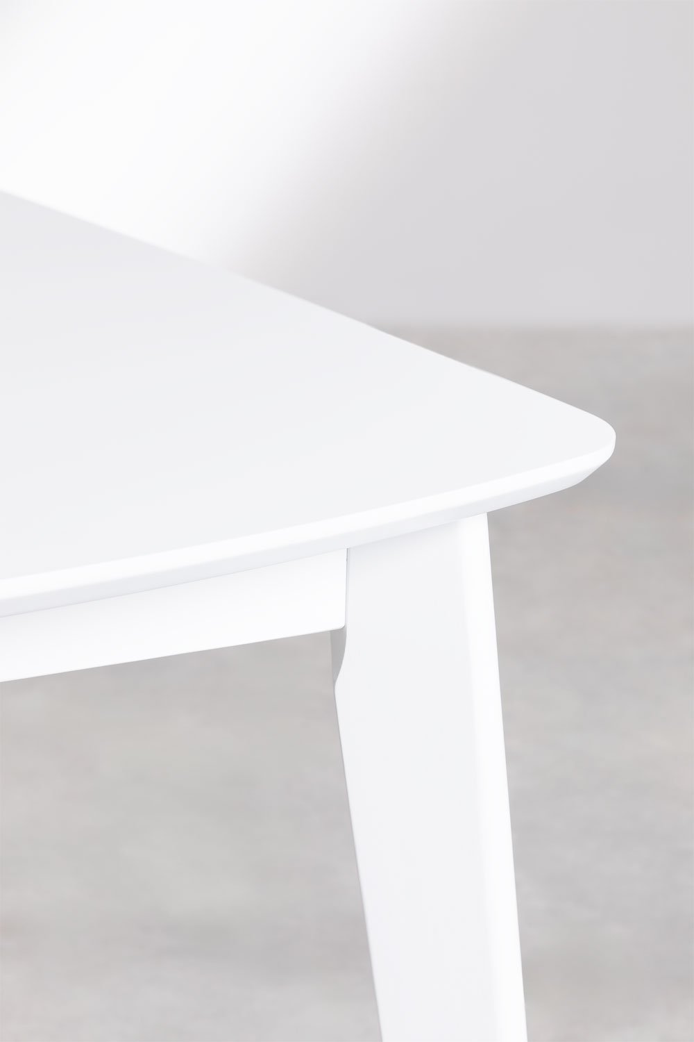 Sklum Table Rectangulaire En Bois (150x90 Cm) Elba