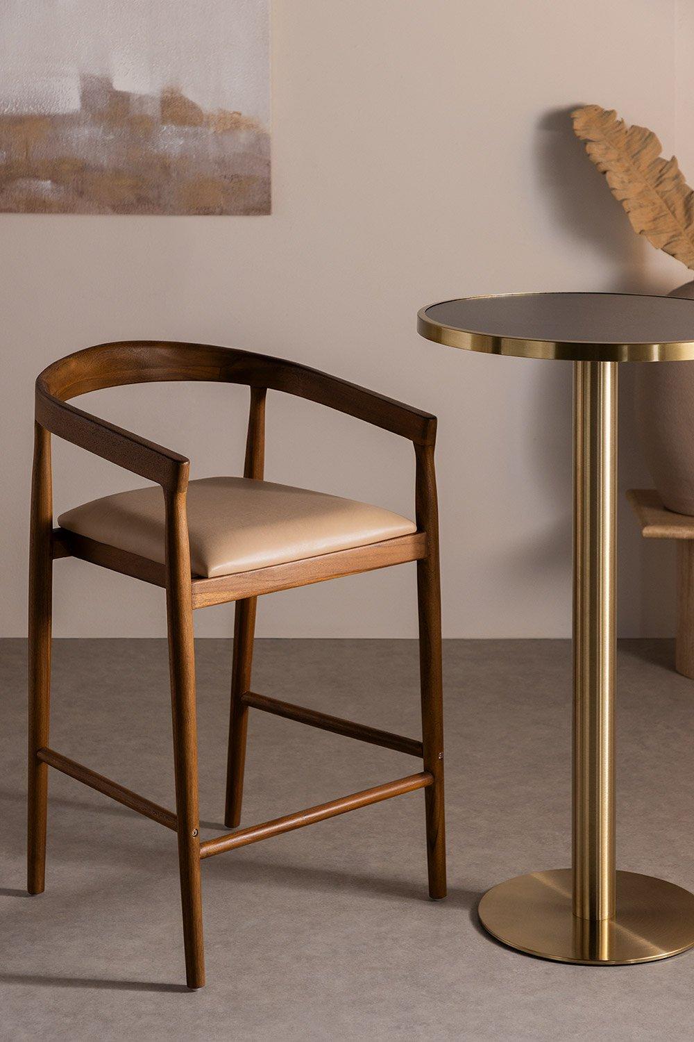 sklum Tabouret haut 70cm beige vintage Visby