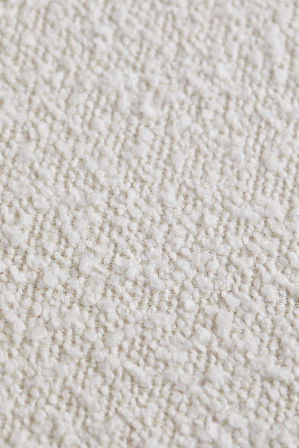 Sklum Taburée Basse En Toile Bouclée Anisa